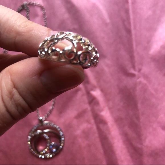 ❤️3 for $20 Jewelry Set Necklace Ring Earrings - Picture 3 of 5